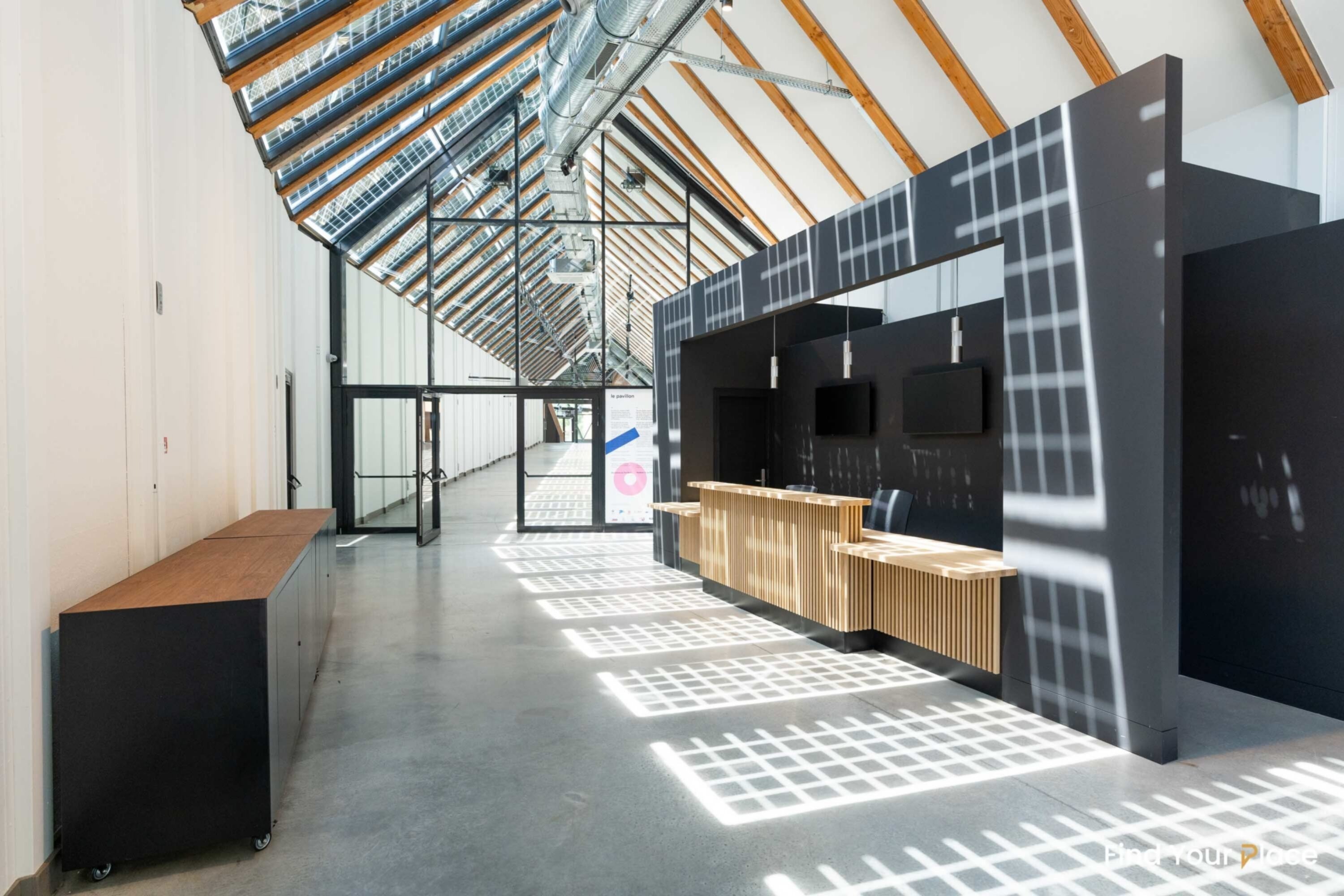 Image de l'entrée du Pavillon à Namur